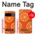 S3946 Seamless Orange Pattern Case For Google Pixel 9