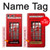 S0058 British Red Telephone Box Case For Sony Xperia XZ Premium