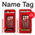 S0058 British Red Telephone Box Case For LG Q6