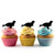 TA0412 Sea Lion Silhouette Party Wedding Birthday Acrylic Cupcake Toppers Decor 10 pcs