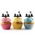 TA0565 Farm Plants Silhouette Party Wedding Birthday Acrylic Cupcake Toppers Decor 10 pcs