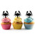 TA0631 Seafood Crab Silhouette Party Wedding Birthday Acrylic Cupcake Toppers Decor 10 pcs