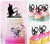 TC0108 Our Happiness Party Wedding Birthday Acrylic Cake Topper Cupcake Toppers Decor Set 11 pcs