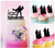 TC0152 Forever Together Party Wedding Birthday Acrylic Cake Topper Cupcake Toppers Decor Set 11 pcs