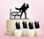 TC0152 Forever Together Party Wedding Birthday Acrylic Cake Topper Cupcake Toppers Decor Set 11 pcs