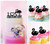 TC0159 Love Swan Party Wedding Birthday Acrylic Cake Topper Cupcake Toppers Decor Set 11 pcs