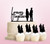 TC0160 Forever Together Party Wedding Birthday Acrylic Cake Topper Cupcake Toppers Decor Set 11 pcs