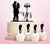 TC0193 Say Yes Marriage Proposal Romantic Party Wedding Birthday Acrylic Cake Topper Cupcake Toppers Decor Set 11 pcs