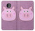 S3269 Pig Cartoon Case For Motorola Moto Z3, Z3 Play