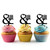 TA0949 MR and MR Silhouette Party Wedding Birthday Acrylic Cupcake Toppers Decor 10 pcs