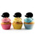 TA0965 Hedgehog Silhouette Party Wedding Birthday Acrylic Cupcake Toppers Decor 10 pcs