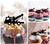 TA0987 City Tow Truck Silhouette Party Wedding Birthday Acrylic Cupcake Toppers Decor 10 pcs