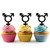 TA1274 Transgender LGBT Silhouette Party Wedding Birthday Acrylic Cupcake Toppers Decor 10 pcs