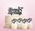 TC0220 Happy Birthday Age Number Party Wedding Birthday Acrylic Cake Topper Cupcake Toppers Decor Set 11 pcs