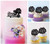 TC0226 Happy Birthday Roses Flower Party Wedding Birthday Acrylic Cake Topper Cupcake Toppers Decor Set 11 pcs