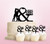TC0248 Mrs and Mrs Love Party Wedding Birthday Acrylic Cake Topper Cupcake Toppers Decor Set 11 pcs