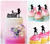 TC0258 Happy Birthday Girl Dance Party Wedding Birthday Acrylic Cake Topper Cupcake Toppers Decor Set 11 pcs