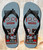 FA0435 Retro Robot Toy Beach Slippers Sandals Flip Flops Unisex