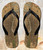 FA0496 Vintage Map of London Beach Slippers Sandals Flip Flops Unisex