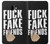S3598 Middle Finger Fuck Fake Friend Case For Samsung Galaxy J6+ (2018), J6 Plus (2018)