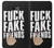 S3598 Middle Finger Fuck Fake Friend Case For Samsung Galaxy J4+ (2018), J4 Plus (2018)