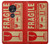 S3552 Vintage Fragile Label Art Case For Motorola Moto G7 Power