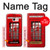 S0058 British Red Telephone Box Case For Samsung Galaxy A3 (2017)