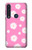 S3500 Pink Floral Pattern Case For Motorola Moto G8 Plus