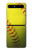 S3031 Yellow Softball Ball Case For Samsung Galaxy Z Flip 5G