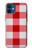 S3535 Red Gingham Case For iPhone 12 mini