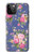 S3265 Vintage Flower Pattern Case For iPhone 12 Pro Max