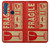 S3552 Vintage Fragile Label Art Case For Motorola One Fusion+