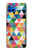 S3049 Triangles Vibrant Colors Case For Motorola Moto G 5G Plus