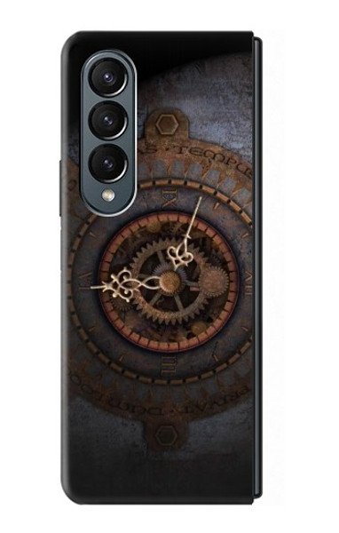 S3908 Vintage Clock Case For Samsung Galaxy Z Fold 4