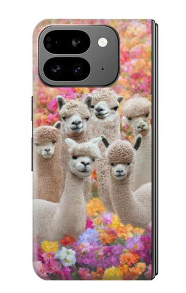 S3916 Alpaca Family Baby Alpaca Case For Google Pixel 9 Pro Fold