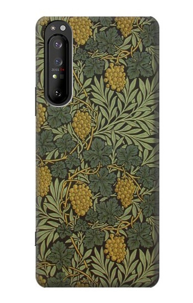 S3662 William Morris Vine Pattern Case For Sony Xperia 1 II