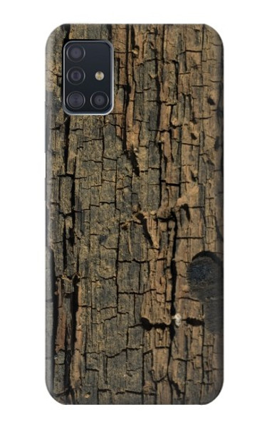 S0598 Wood Graphic Printed Case For Samsung Galaxy A51 5G