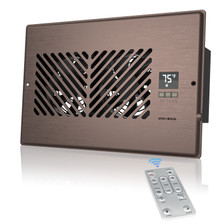 ATOM NEXUS AirBlaze Z6, Quiet Register Booster Fan with Thermostat