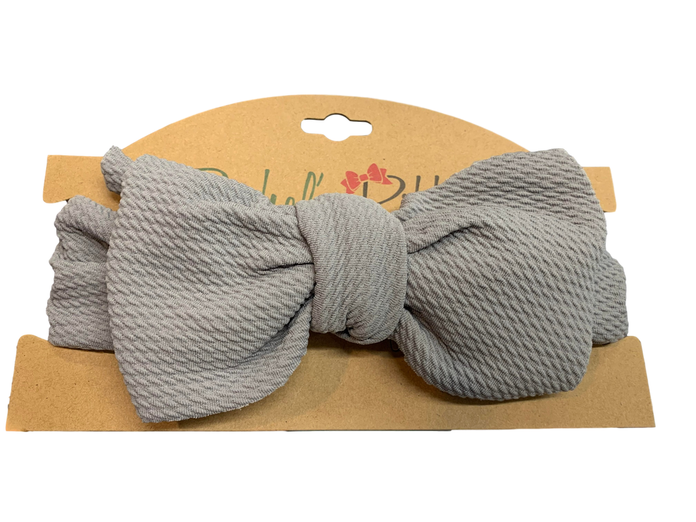 Fabric Bow Headwrap