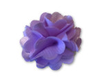 Satin Mesh Rose Clip