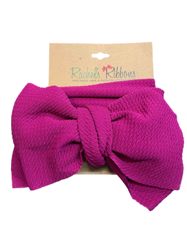 Fabric Bow Headwrap