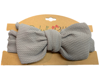 Fabric Bow Headwrap