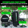Rhino USA Portable Pressurized Camp Shower - Black - 5 Gallon