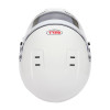Bell Helmet Gt6 White (Hans) 3Xl(65 - 66) Fia8859-2024/Sa2025 - 1341131 Photo - Close Up