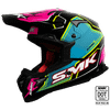 SMK Allterra S01 Maverix Helmet - GL259 (Pink/Blue)
