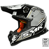 SMK Allterra S01 Maverix Helmet - GL261 (White/Black)