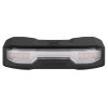 Ravemen bike turn signals function like car signals, providing clear indications for turns and lane changes.