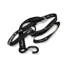 Matrix Concepts E Series 1 Inch Tie Down Set - Black - E1-101