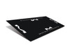 Matrix Concepts R1 Rubber 3MM 3 Foot X 6 Foot Floor Mat - Black/White - R1-107
