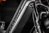 Rambo's only AWD full-suspension hunting ebike. The Hellcat 2.0 FS combines dual-motor traction with a full-suspension frame that absorbs trail punishment without slowing you down. LED light bar standard. Available in 20Ah or 30Ah battery. Built for hunters who demand maximum capability across the most demanding terrain they ride.
